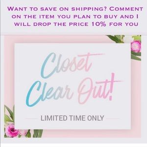 PLEASE READ! Like an item and tell me u want to purchase and I will drop price